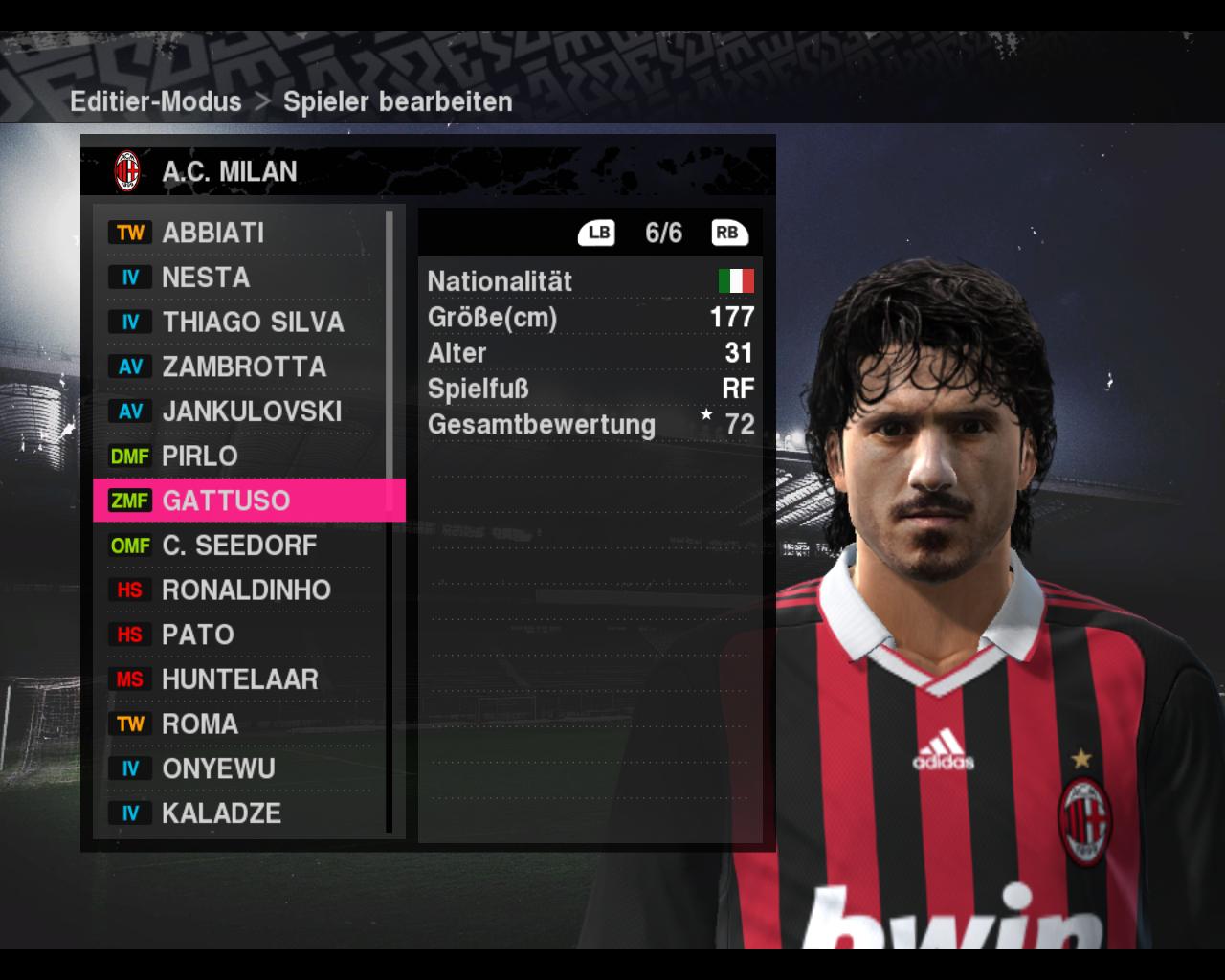[19/10/2009] AC Mailand aus PES 2010 (42)