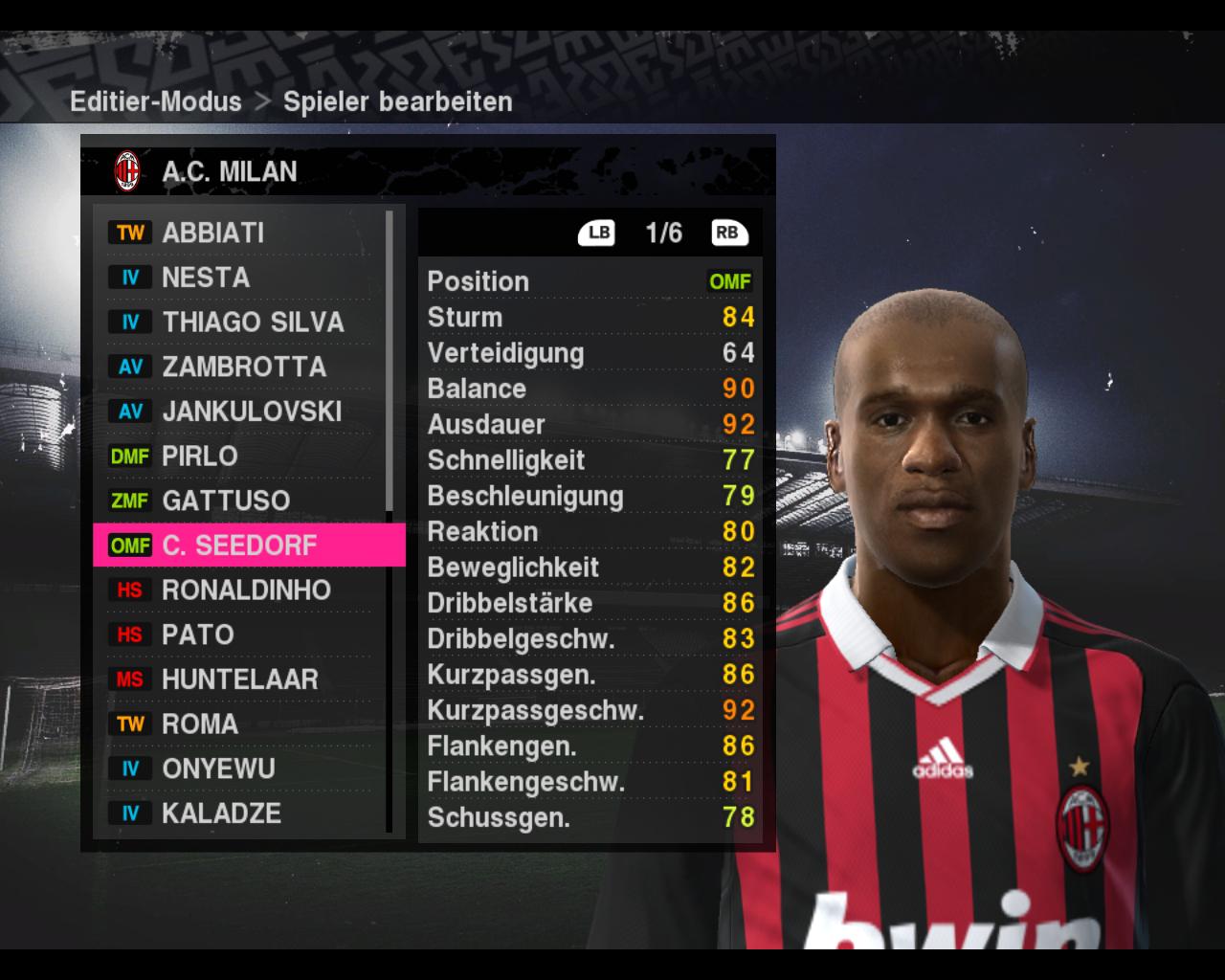 [19/10/2009] AC Mailand aus PES 2010 (43)