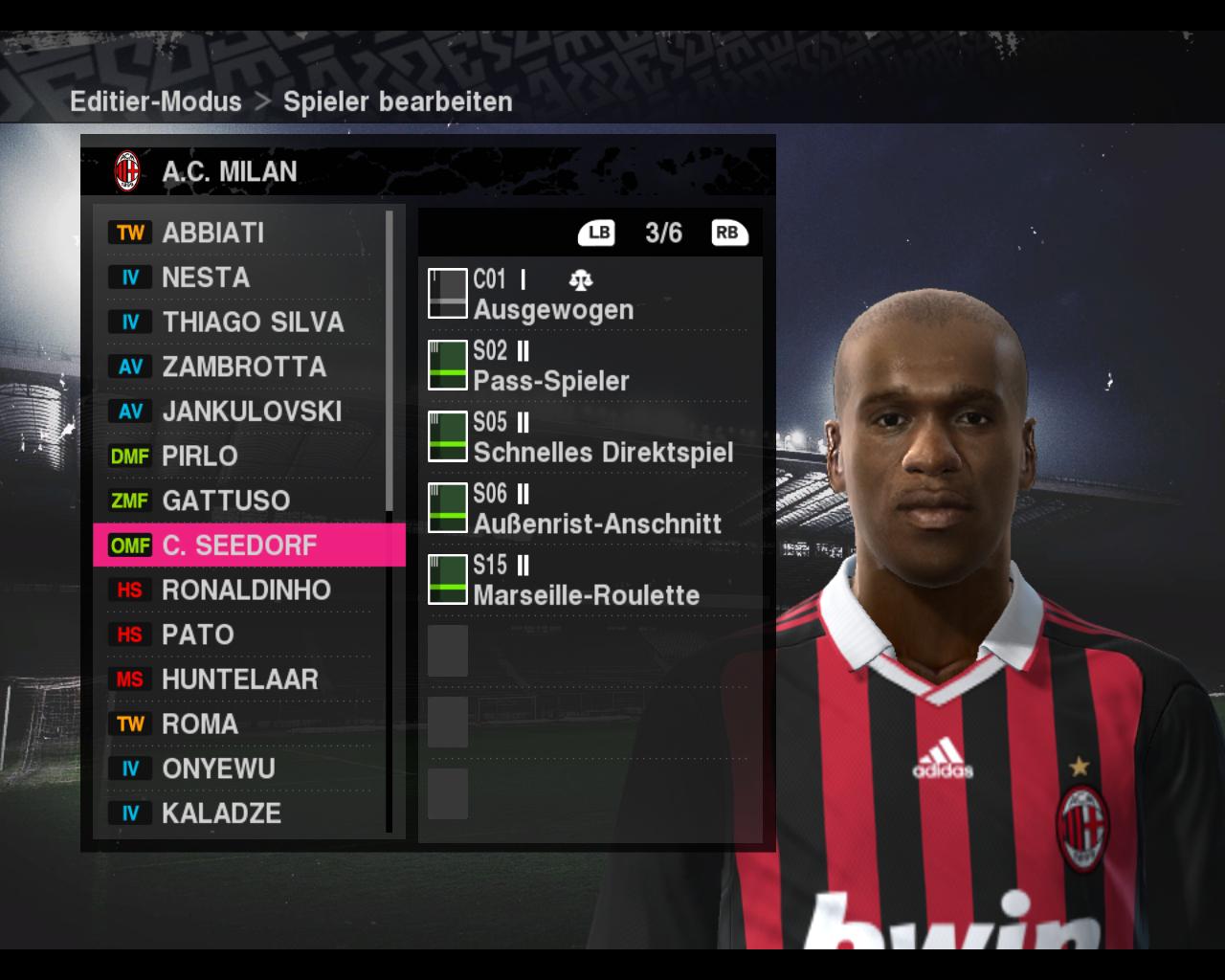 [19/10/2009] AC Mailand aus PES 2010 (45)