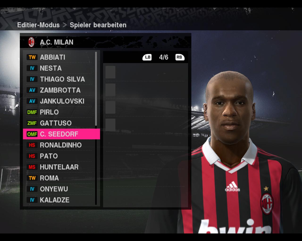 [19/10/2009] AC Mailand aus PES 2010 (46)