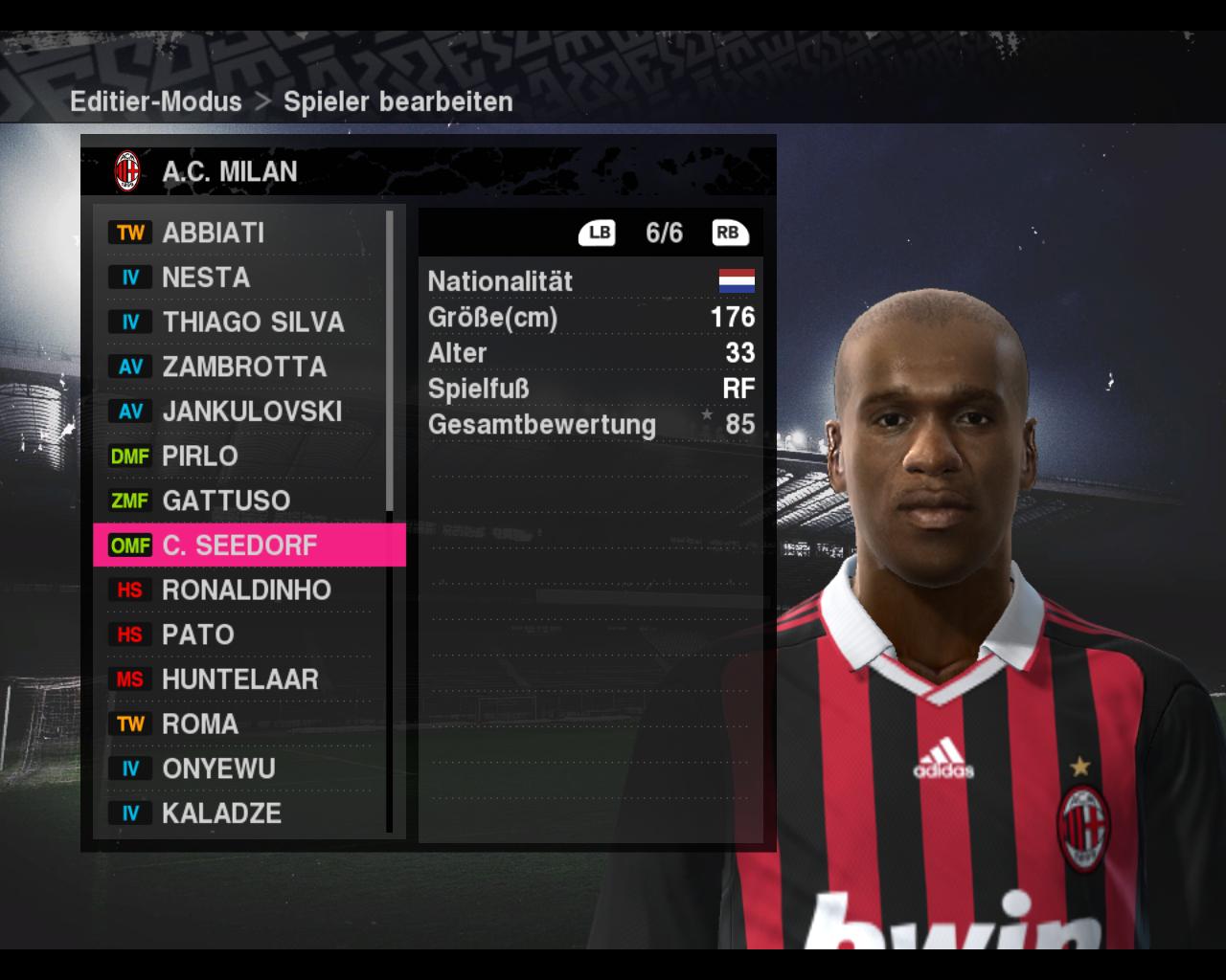 [19/10/2009] AC Mailand aus PES 2010 (48)