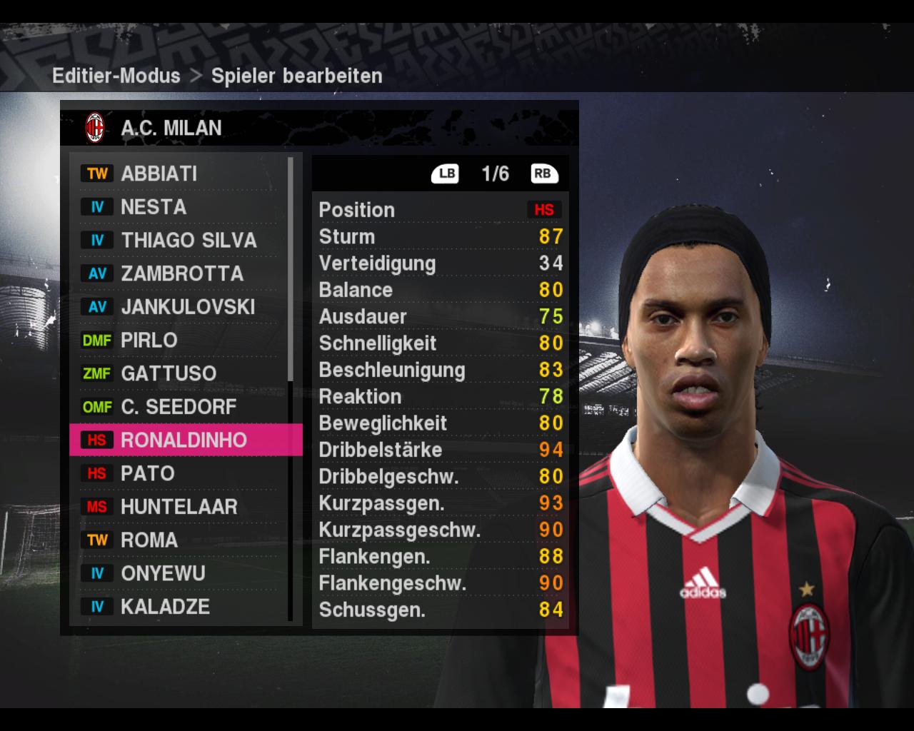 [19/10/2009] AC Mailand aus PES 2010 (49)