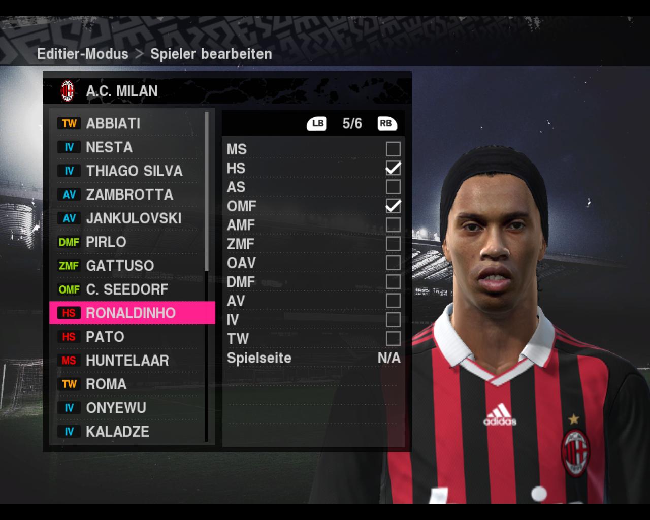 [19/10/2009] AC Mailand aus PES 2010 (53)