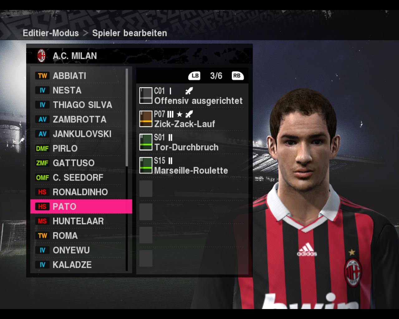 [19/10/2009] AC Mailand aus PES 2010 (57)
