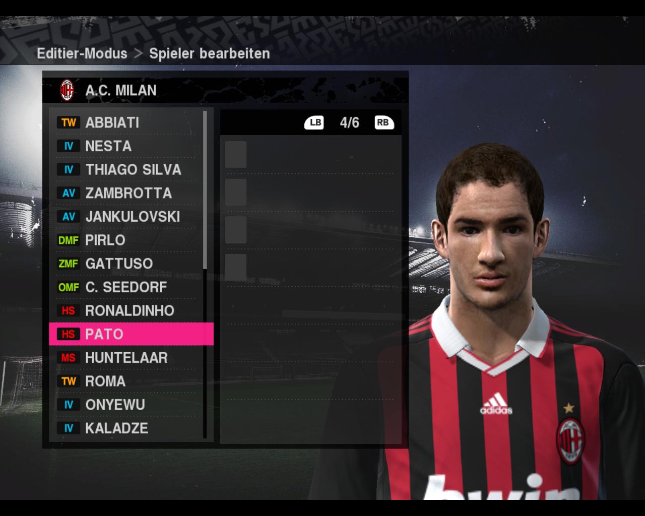 [19/10/2009] AC Mailand aus PES 2010 (58)