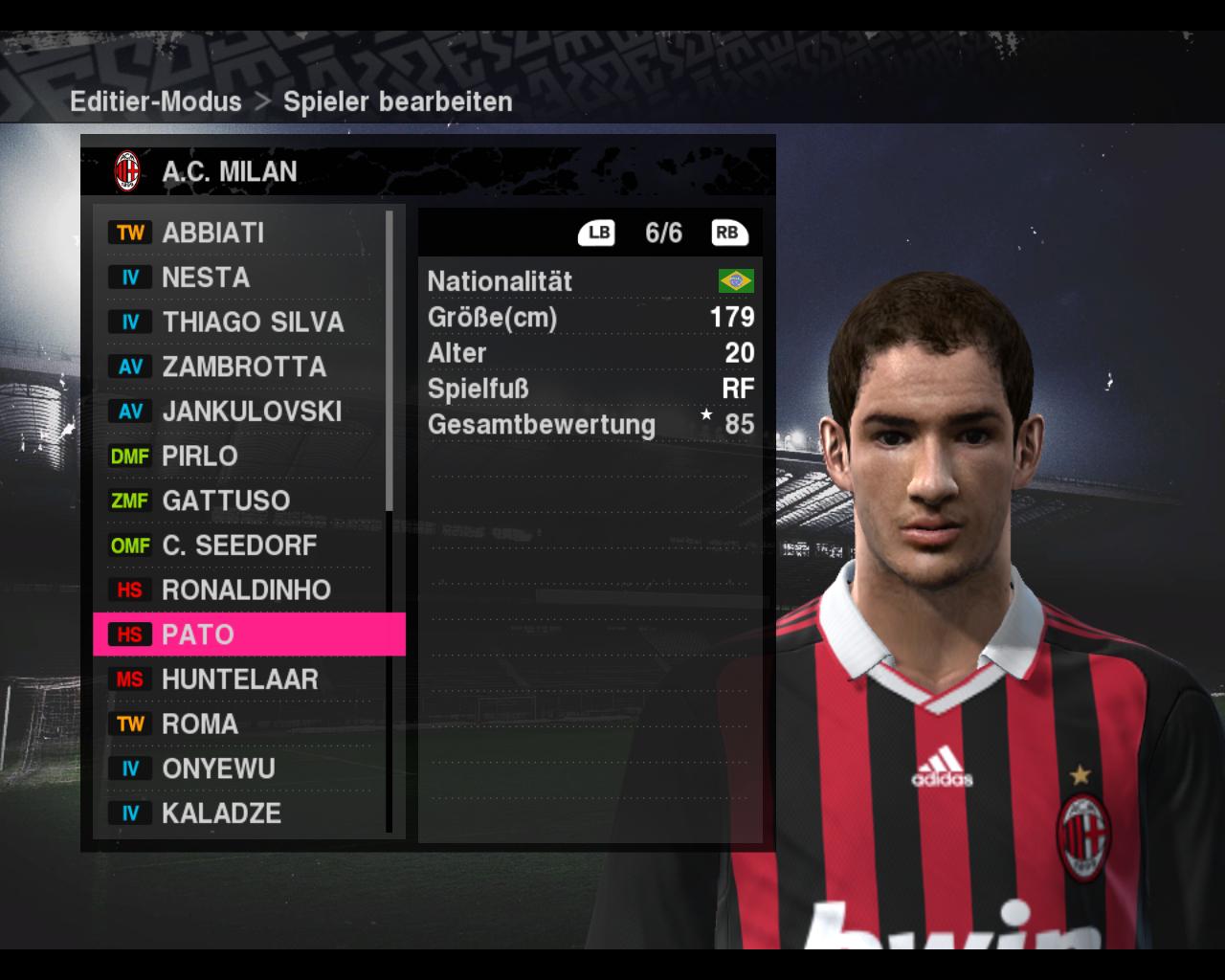 [19/10/2009] AC Mailand aus PES 2010 (60)