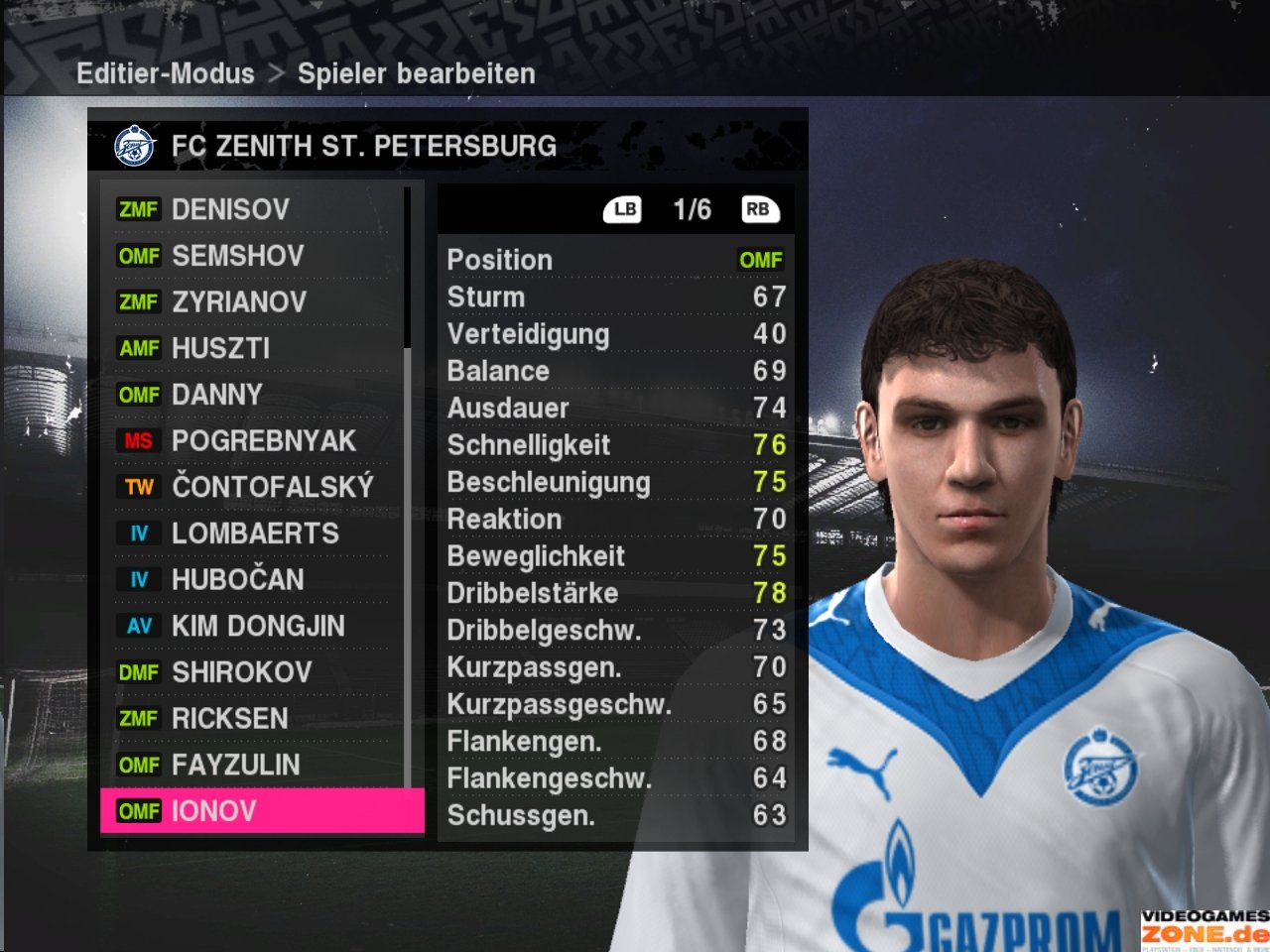 [16/10/2009] PES 2010 FC Zenith St Petersburg 04