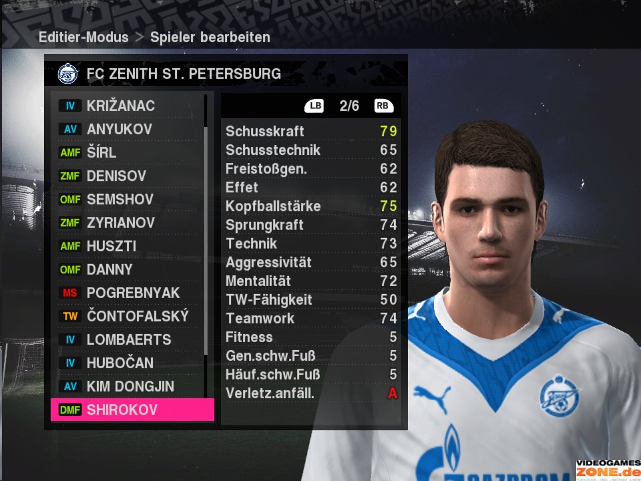 [16/10/2009] PES 2010 FC Zenith St Petersburg 09