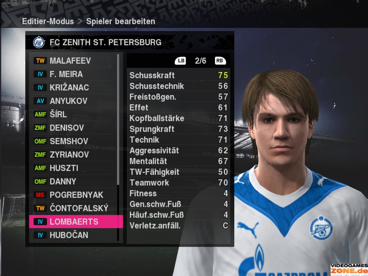 [16/10/2009] PES 2010 FC Zenith St Petersburg 15