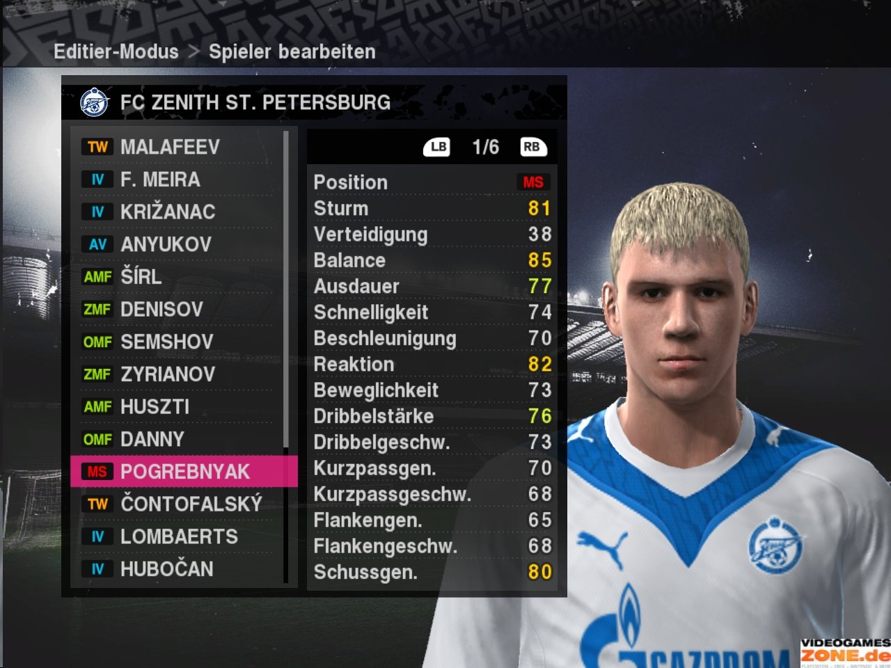 [16/10/2009] PES 2010 FC Zenith St Petersburg 20
