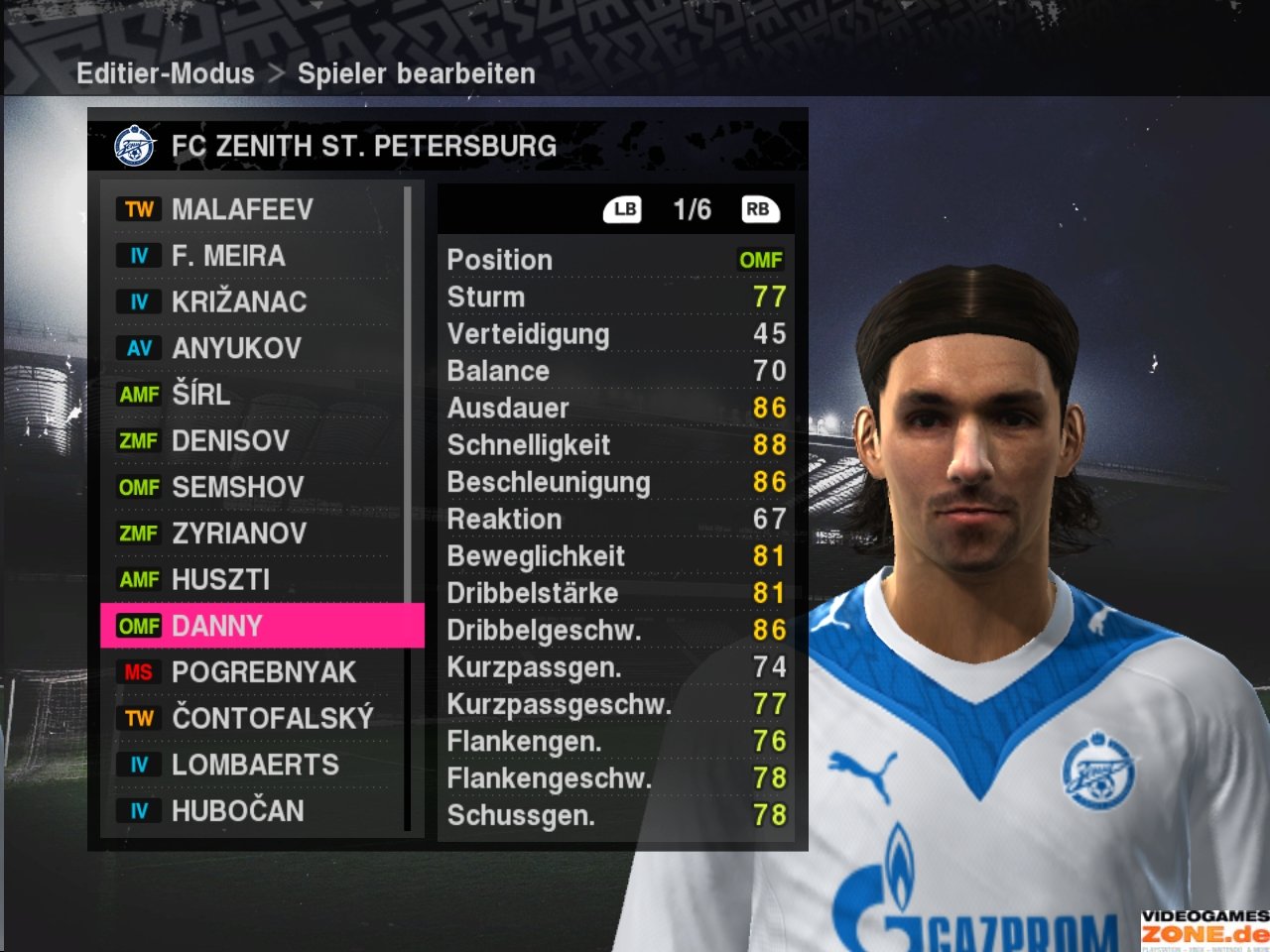 [16/10/2009] PES 2010 FC Zenith St Petersburg 22