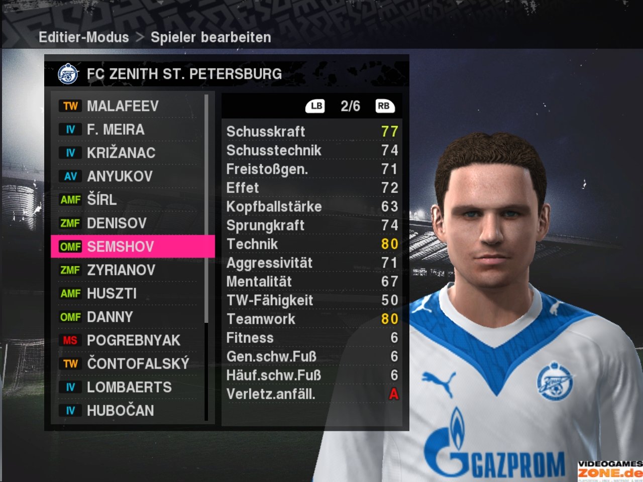 [16/10/2009] PES 2010 FC Zenith St Petersburg 27