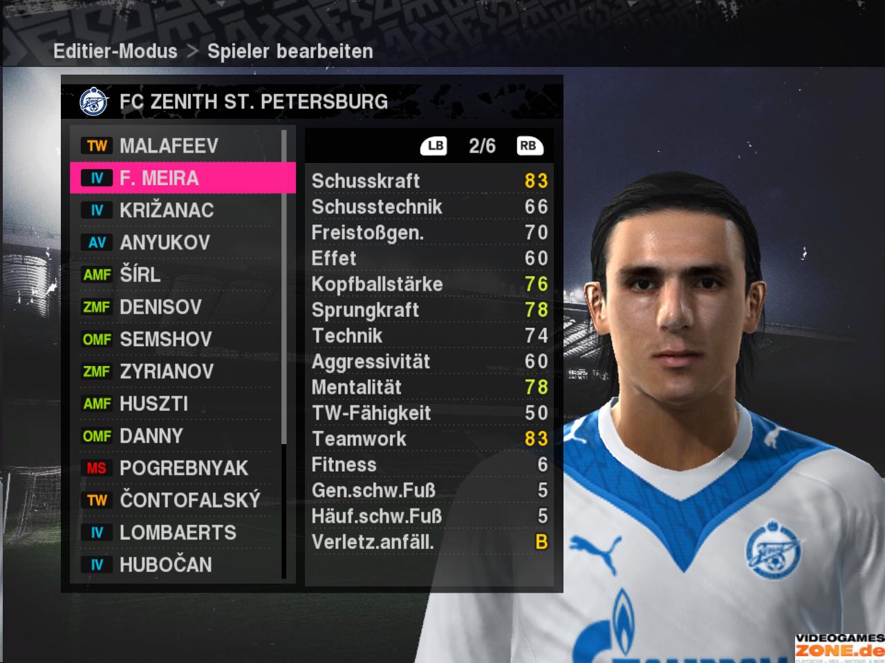 [16/10/2009] PES 2010 FC Zenith St Petersburg 37