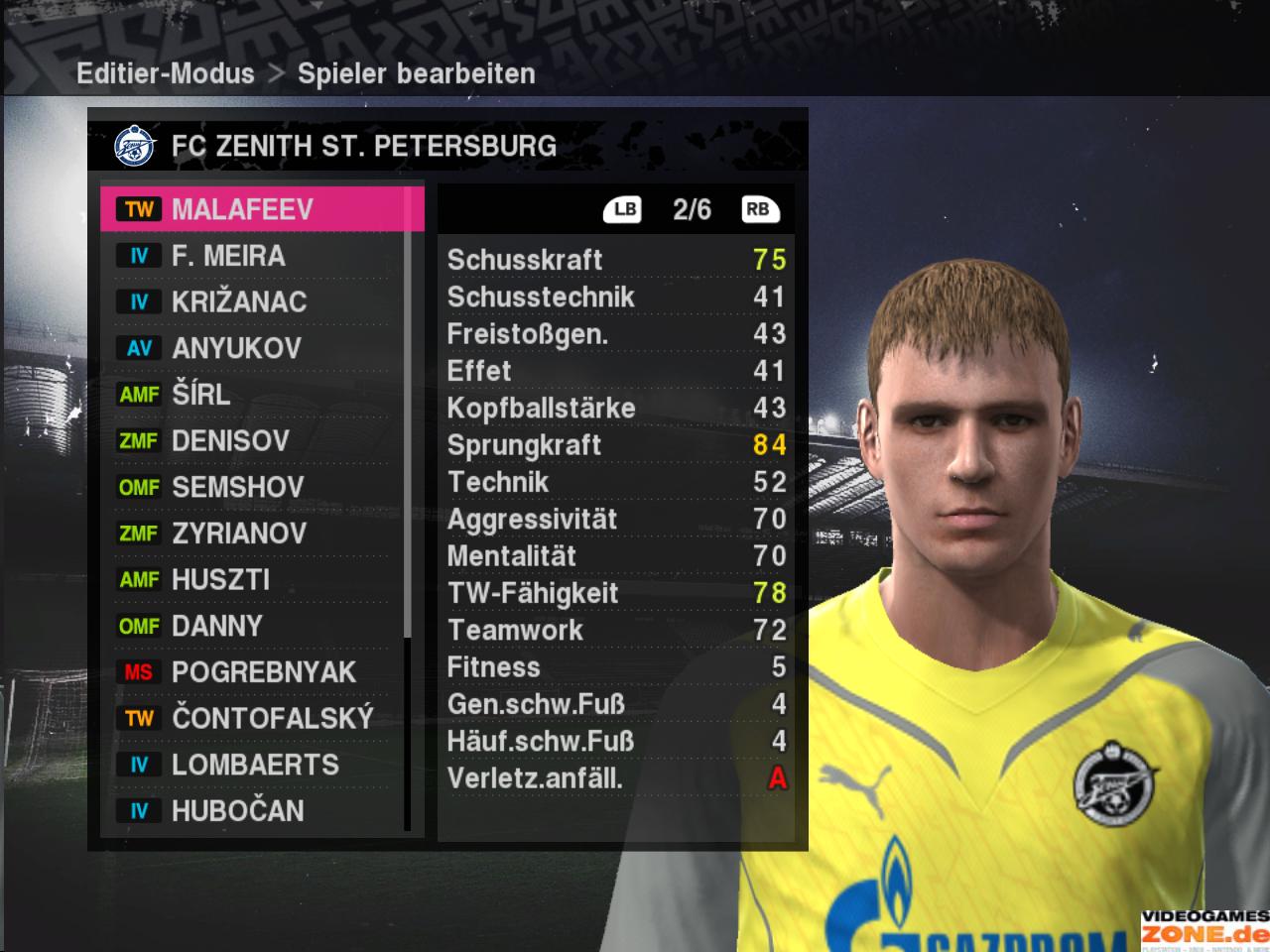 [16/10/2009] PES 2010 FC Zenith St Petersburg 39
