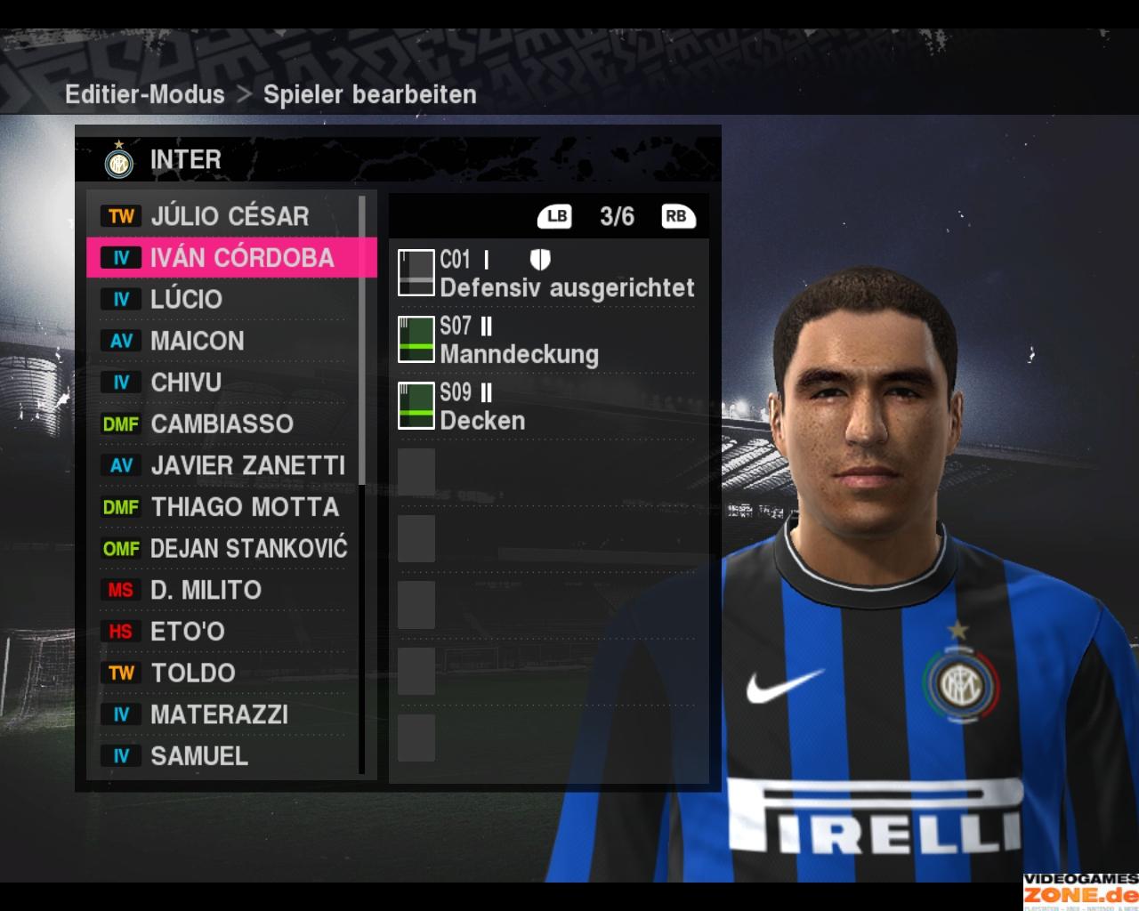 [16/10/2009] PES 2010 Inter Mailand 009