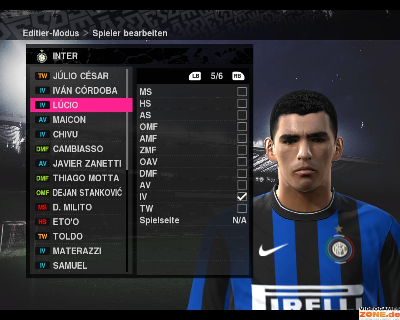 [16/10/2009] PES 2010 Inter Mailand 017