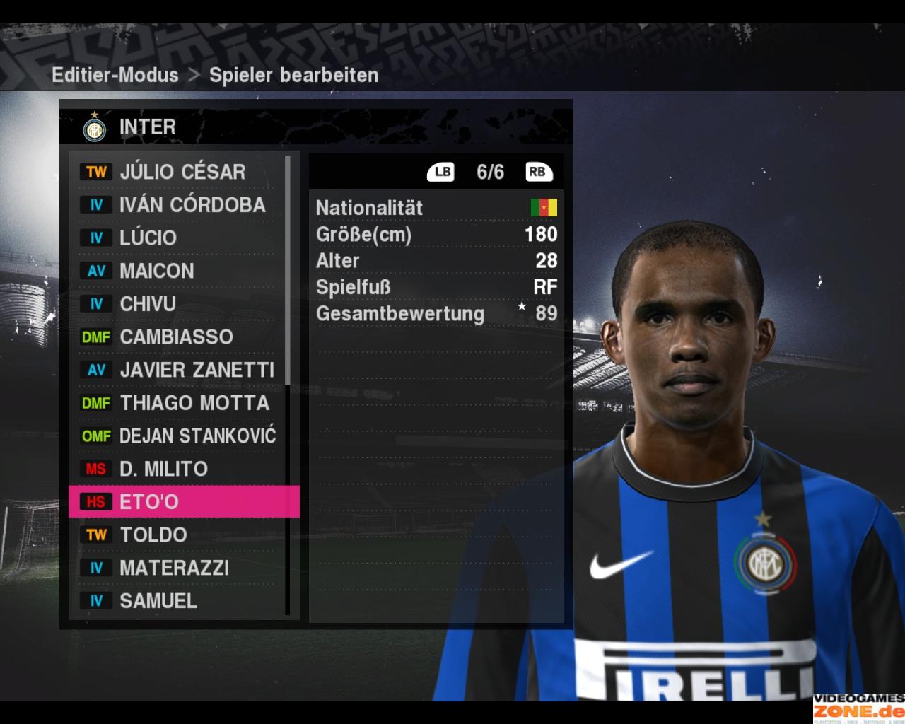 [16/10/2009] PES 2010 Inter Mailand 066