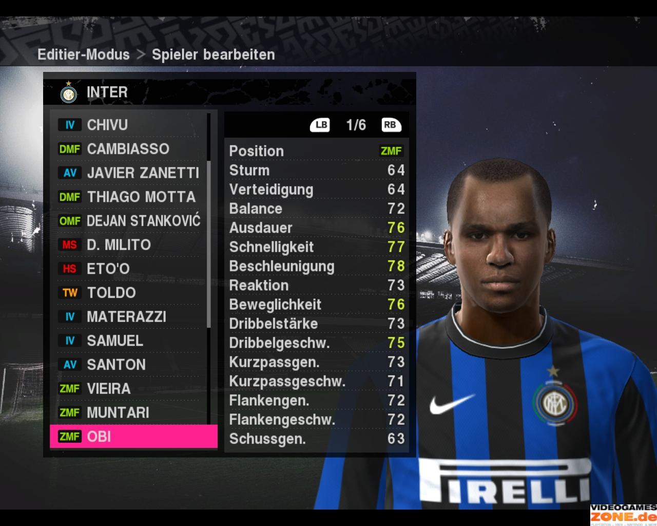[16/10/2009] PES 2010 Inter Mailand 103