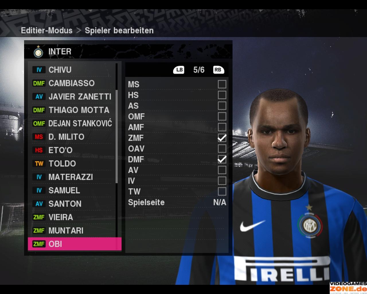 [16/10/2009] PES 2010 Inter Mailand 107