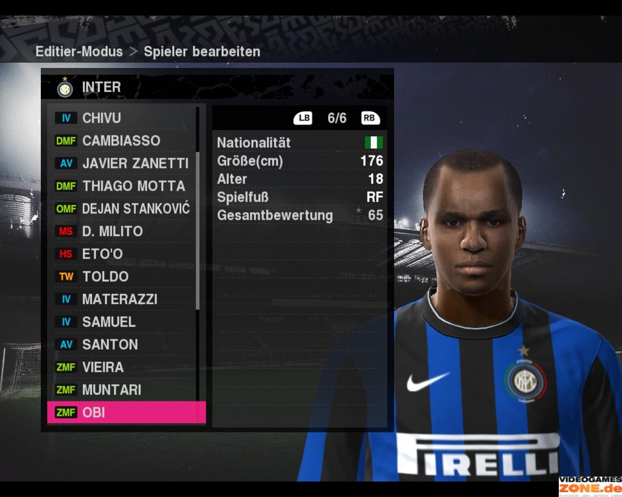 [16/10/2009] PES 2010 Inter Mailand 108