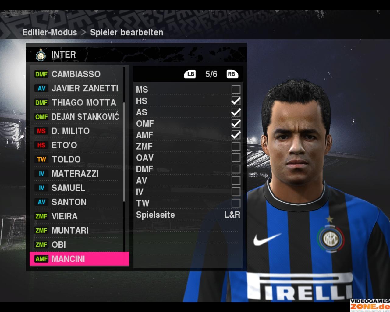 [16/10/2009] PES 2010 Inter Mailand 113