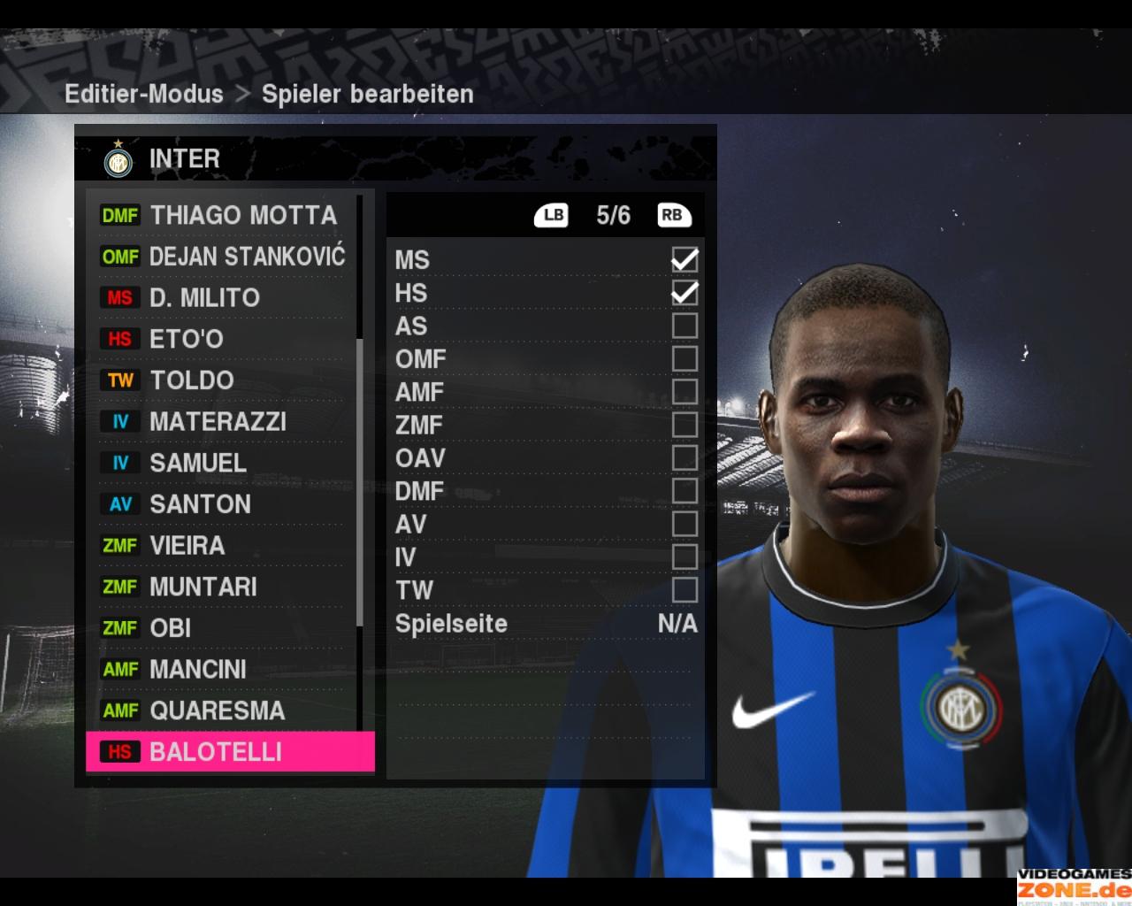 [16/10/2009] PES 2010 Inter Mailand 125