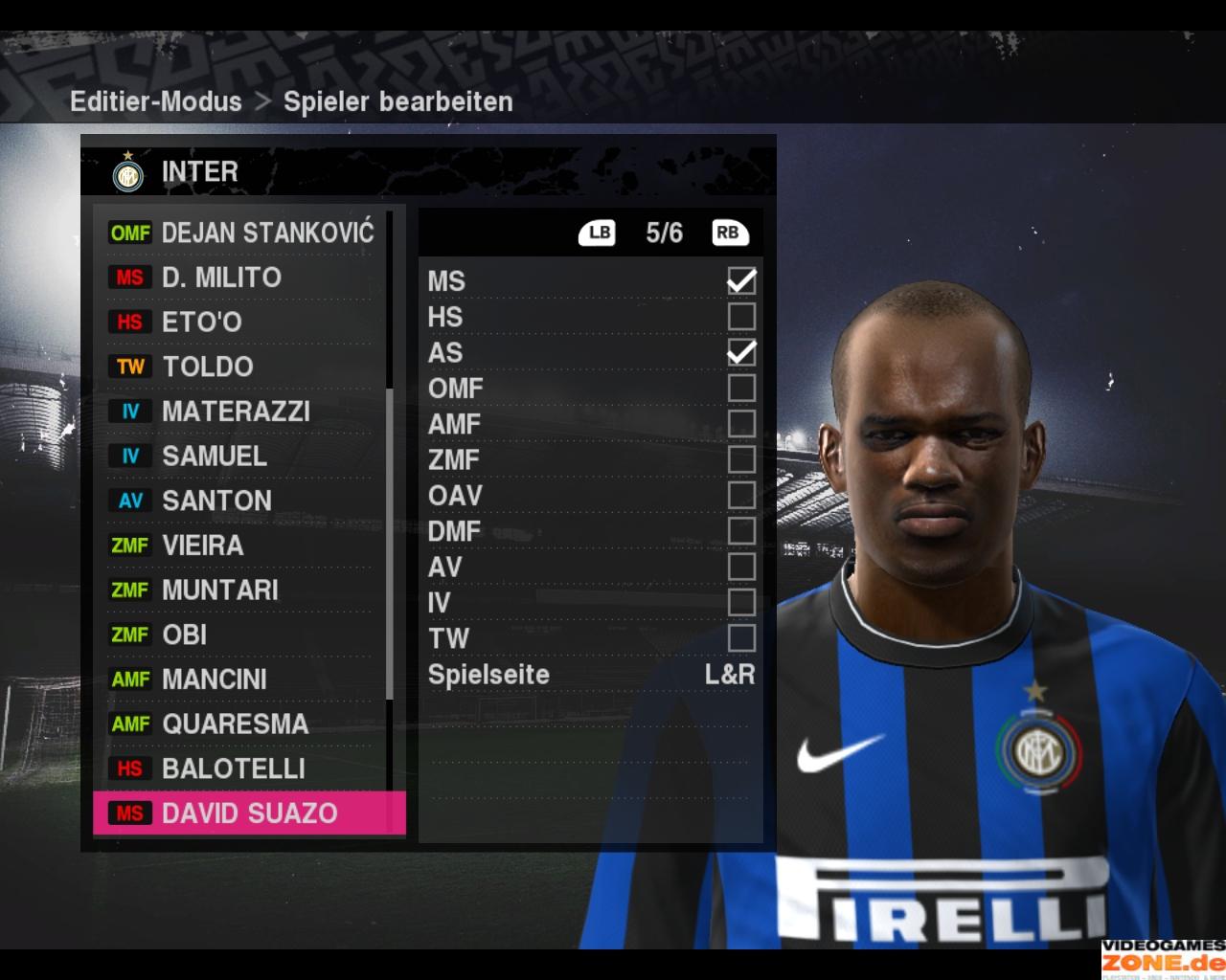 [16/10/2009] PES 2010 Inter Mailand 131