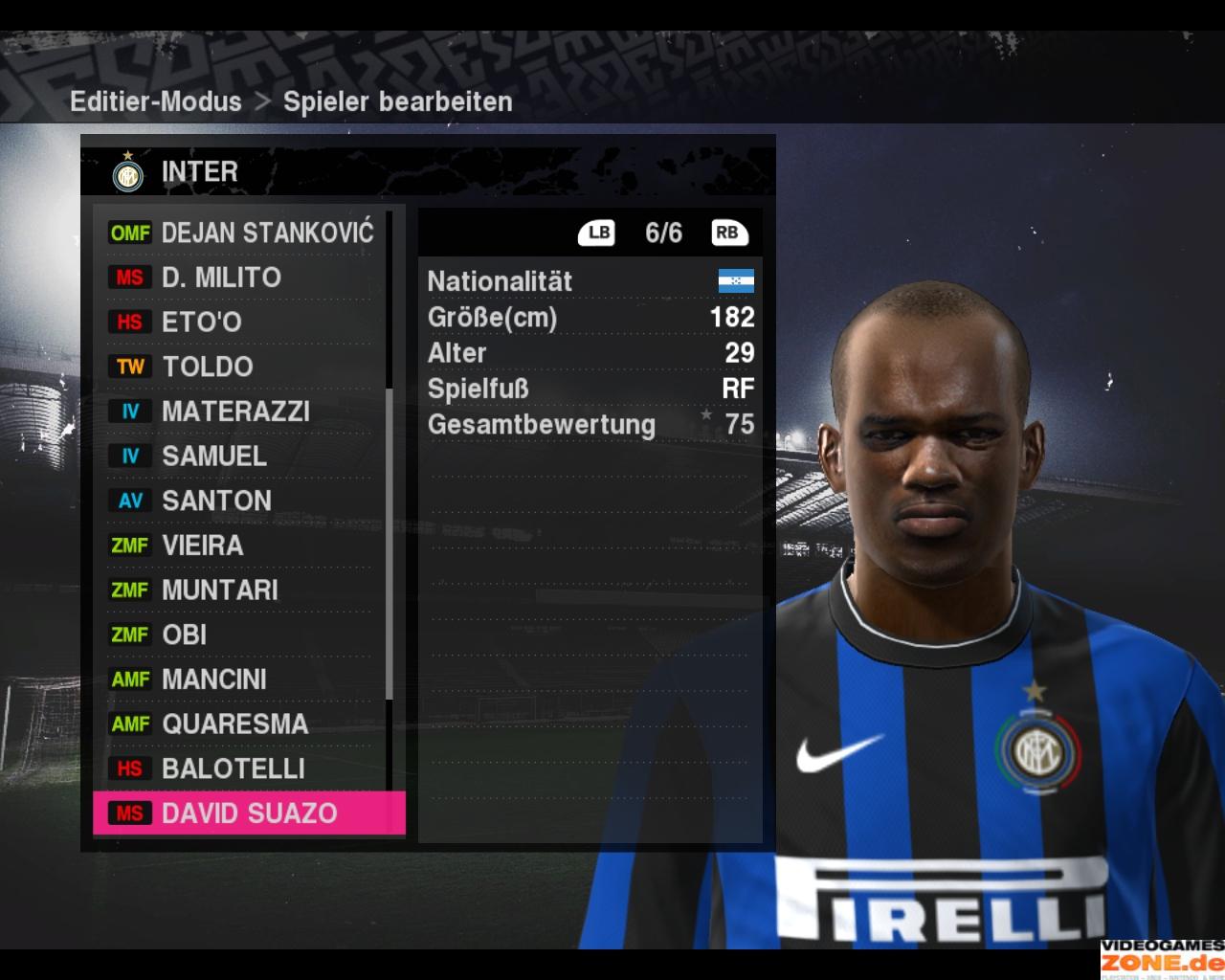 [16/10/2009] PES 2010 Inter Mailand 132
