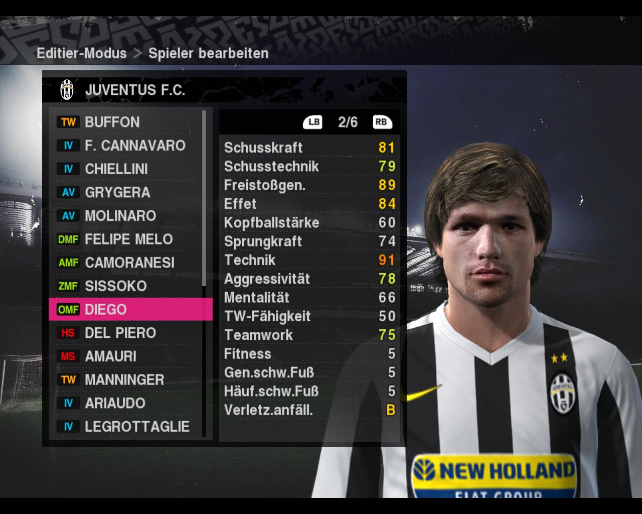 [19/10/2009] PES 2010 Juventus Turin 050