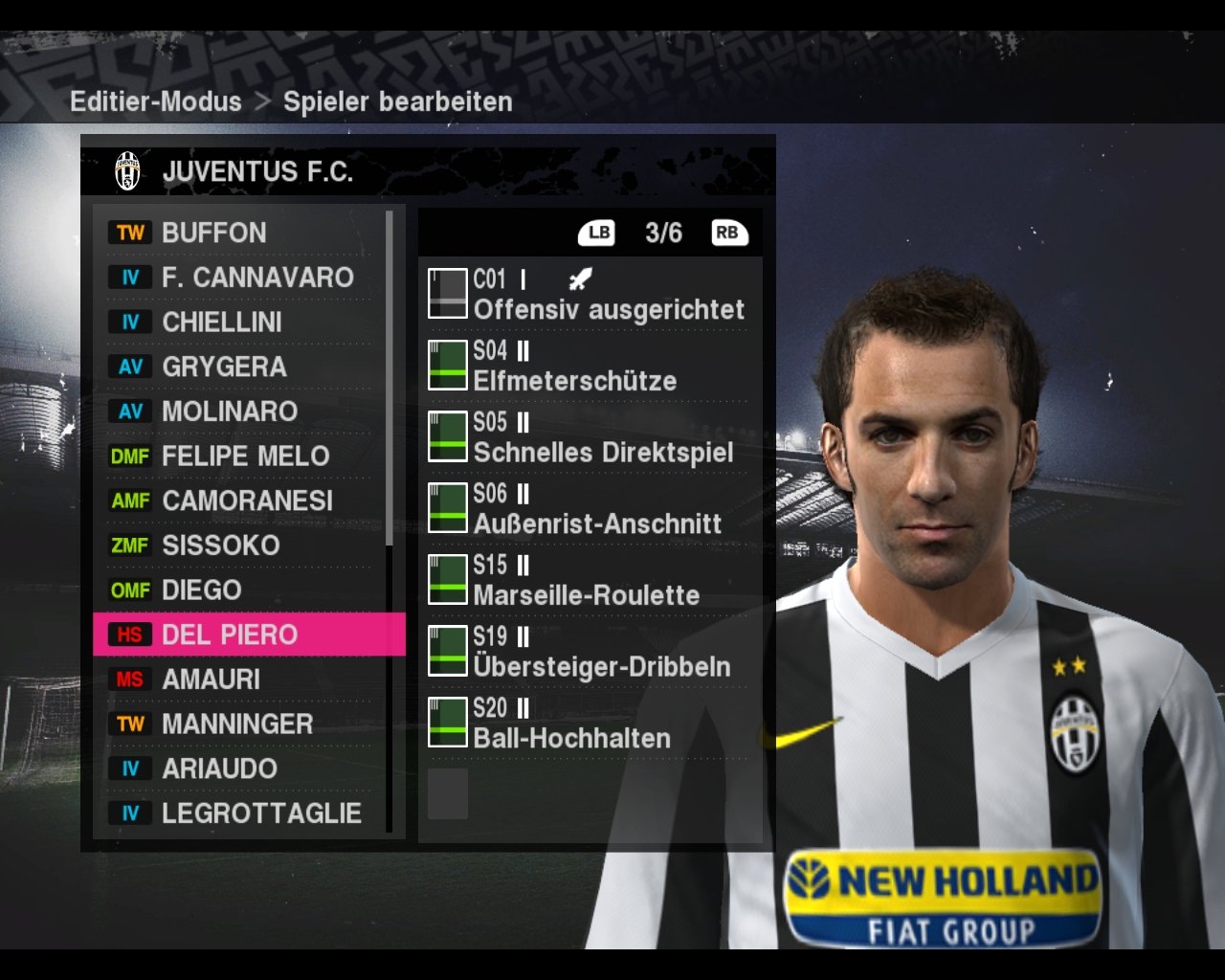 [19/10/2009] PES 2010 Juventus Turin 057