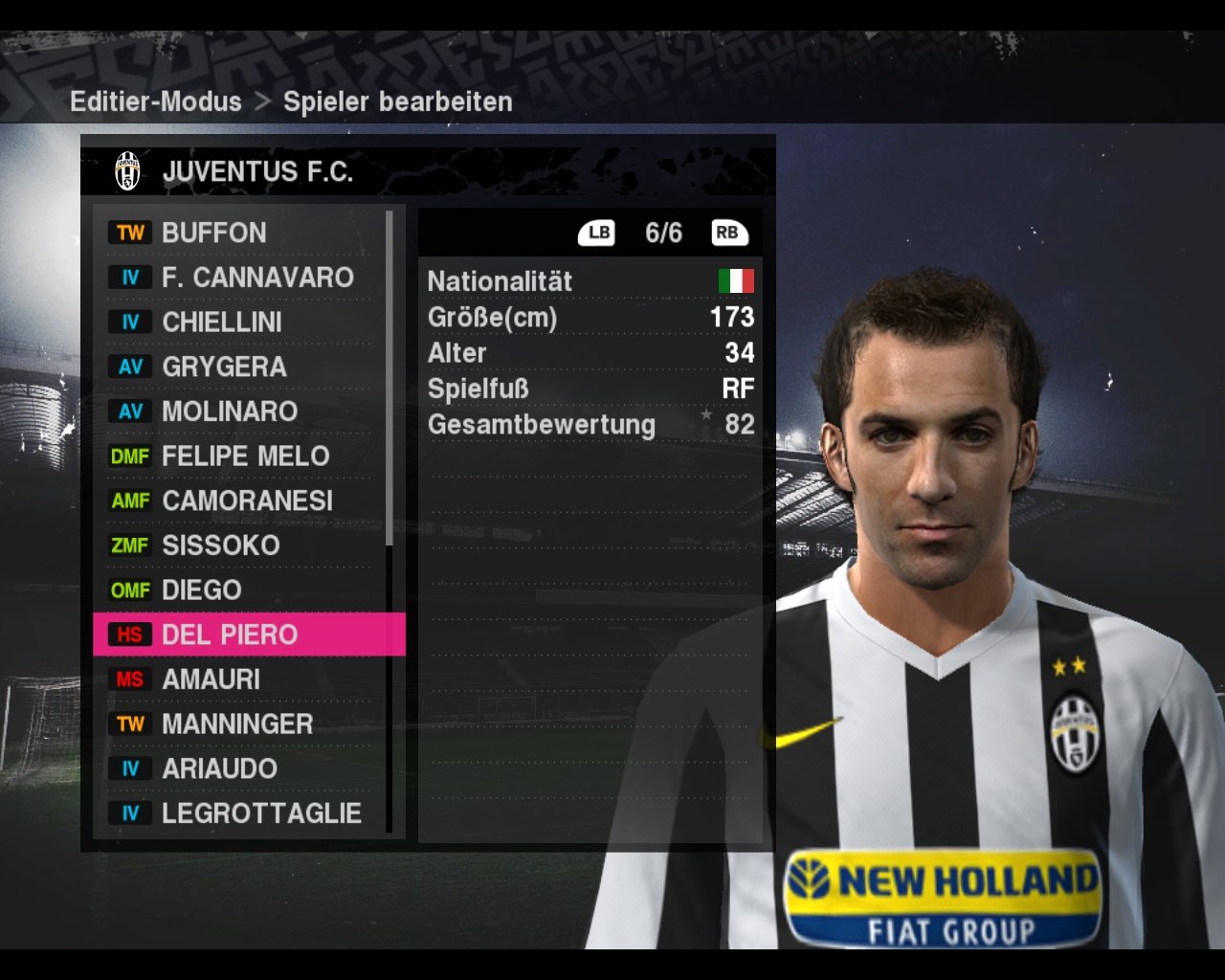 [19/10/2009] PES 2010 Juventus Turin 060
