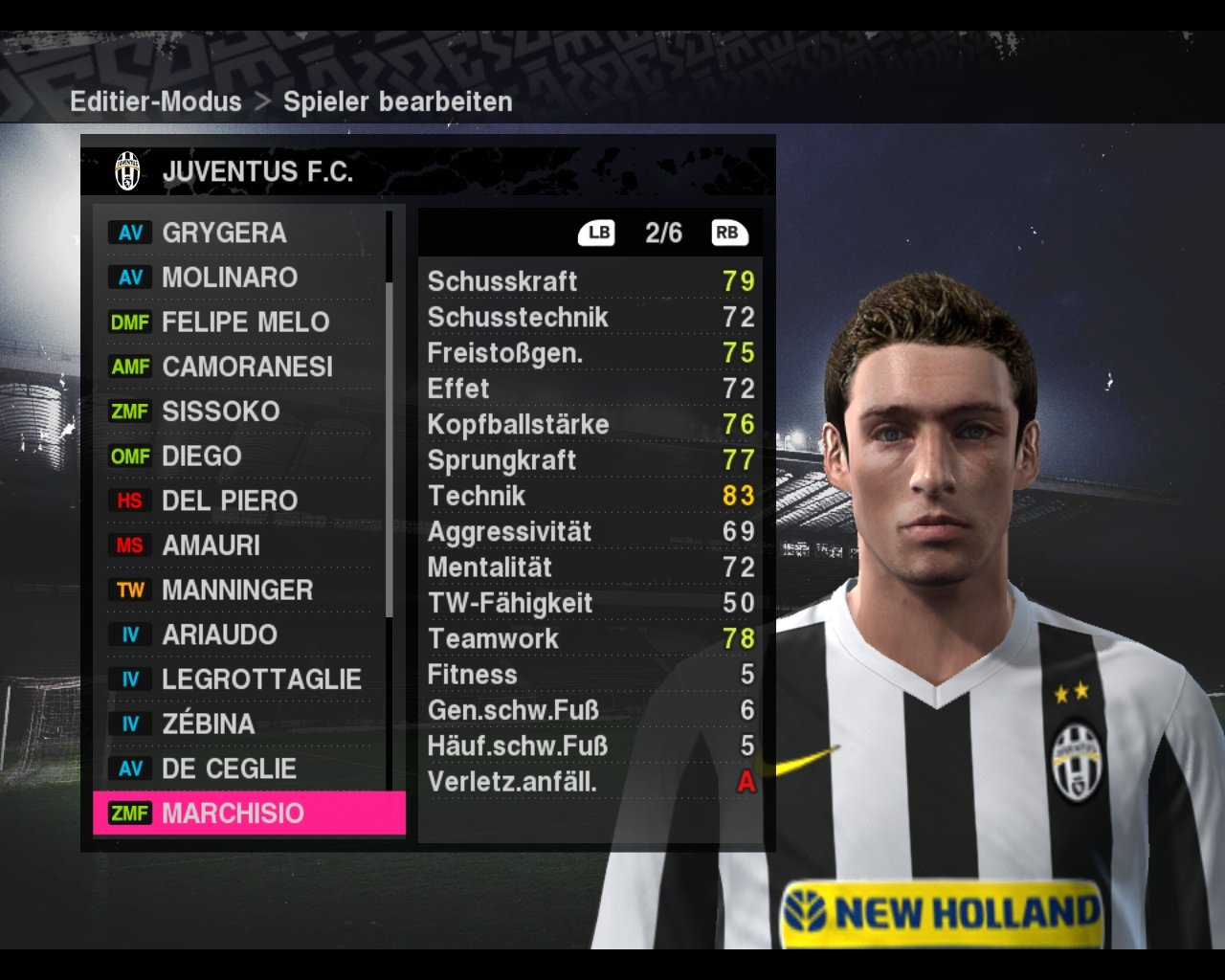 [19/10/2009] PES 2010 Juventus Turin 098