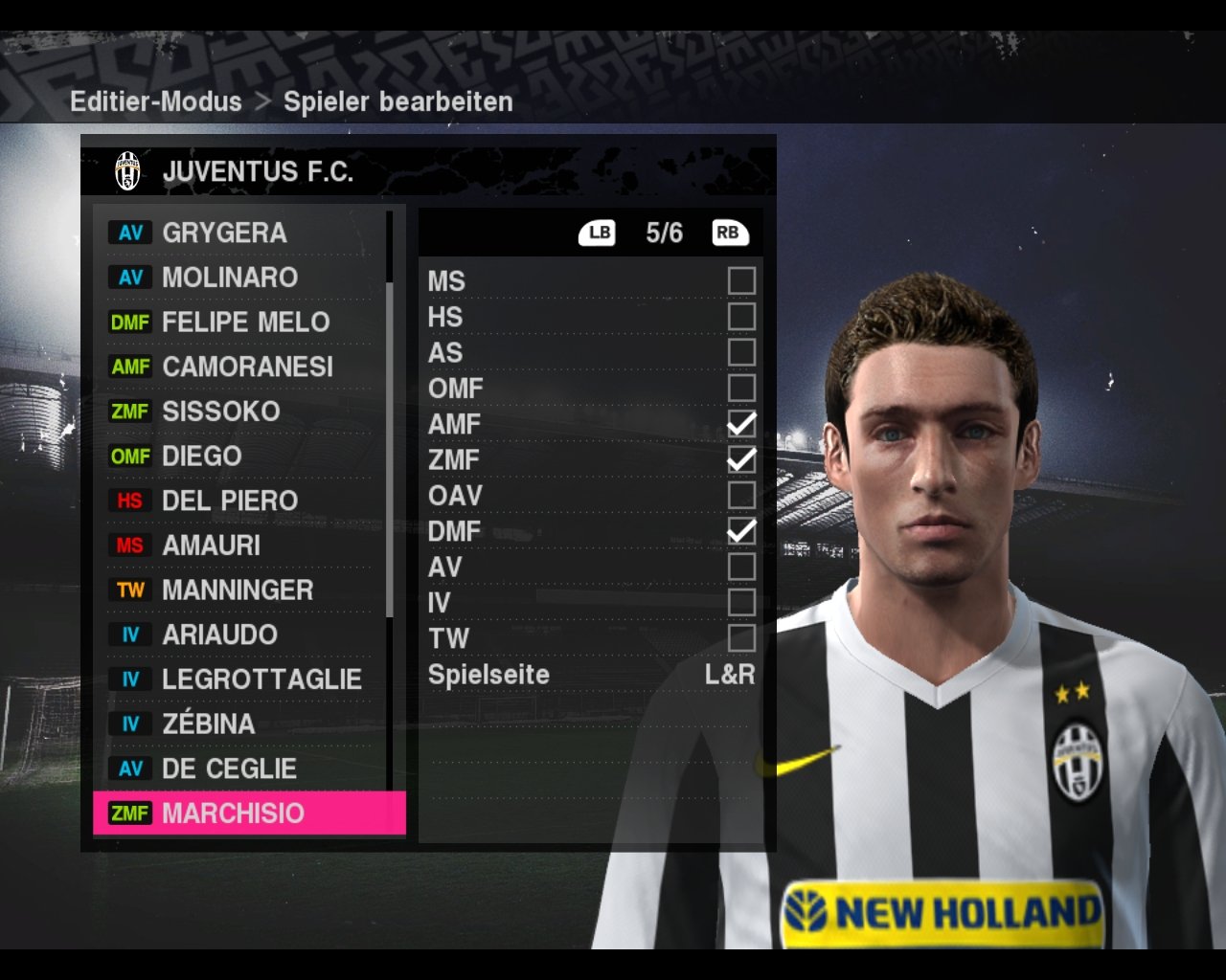 [19/10/2009] PES 2010 Juventus Turin 101