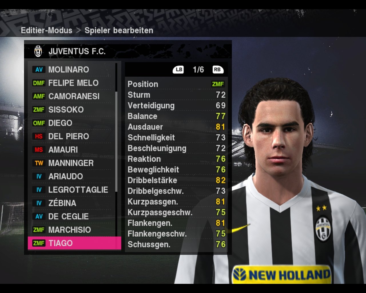 [19/10/2009] PES 2010 Juventus Turin 103