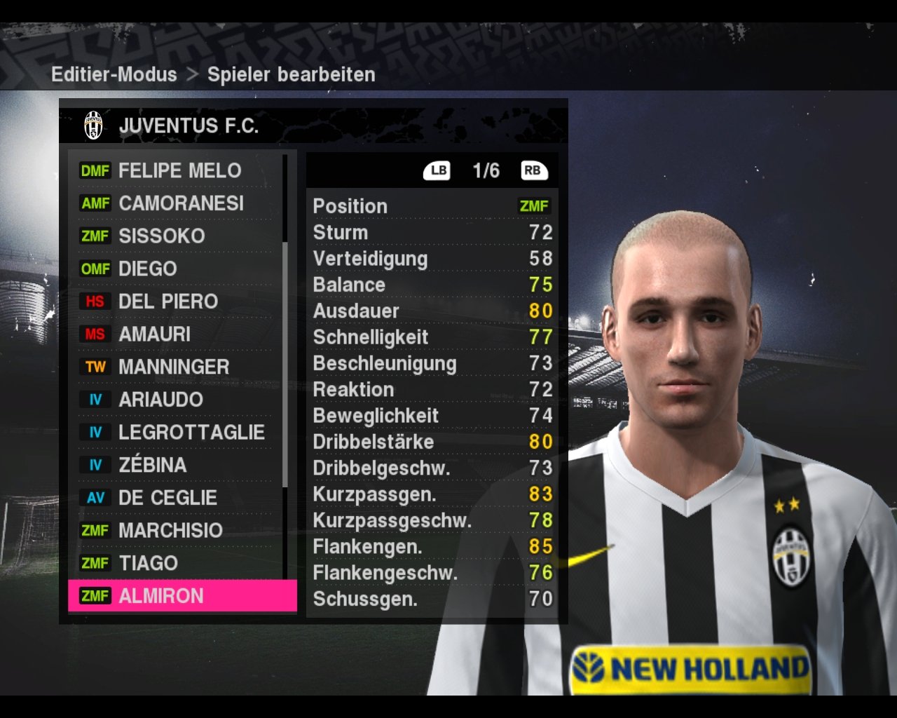 [19/10/2009] PES 2010 Juventus Turin 109