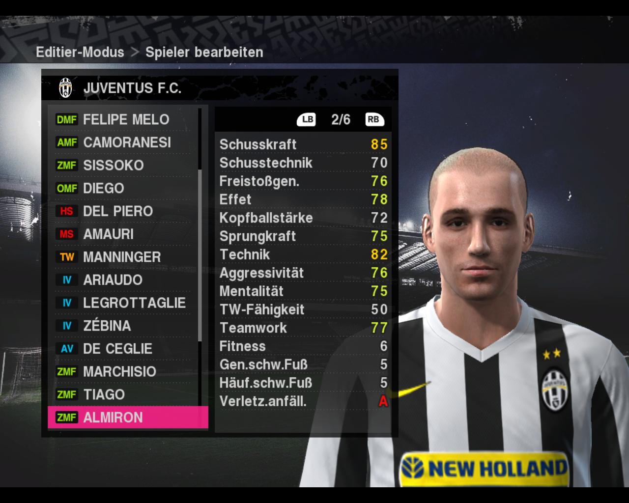 [19/10/2009] PES 2010 Juventus Turin 110