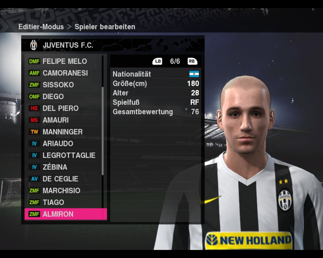 [19/10/2009] PES 2010 Juventus Turin 114