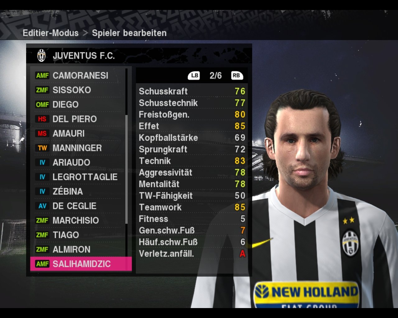 [19/10/2009] PES 2010 Juventus Turin 116