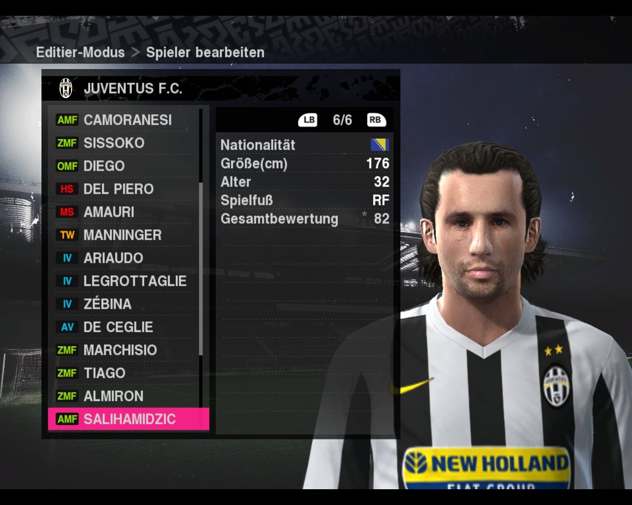 [19/10/2009] PES 2010 Juventus Turin 120