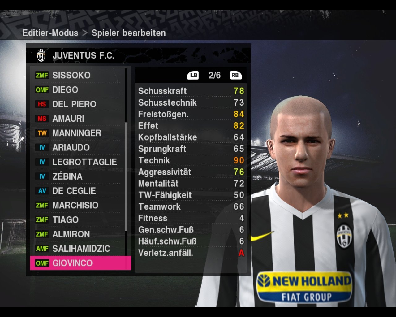 [19/10/2009] PES 2010 Juventus Turin 122