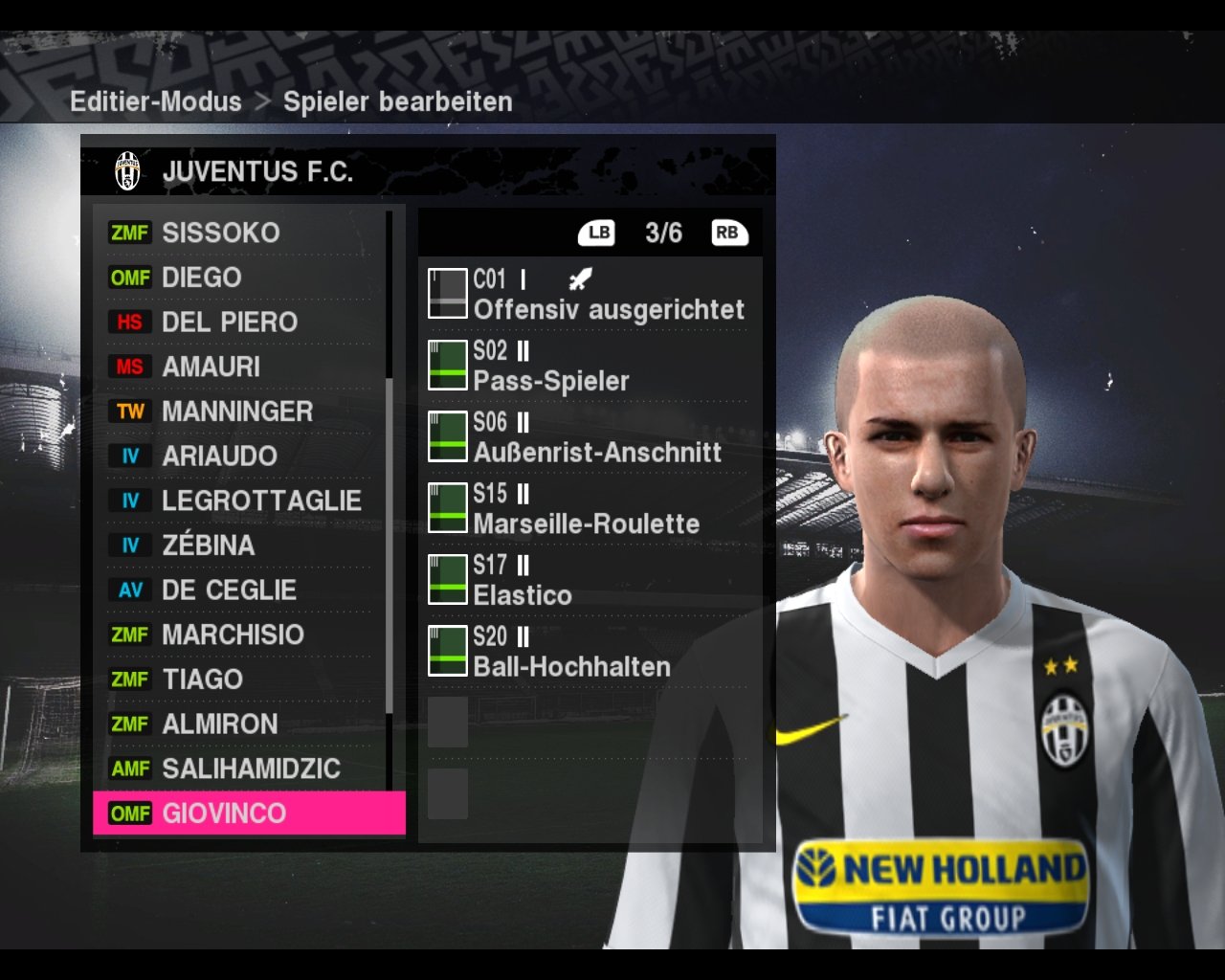 [19/10/2009] PES 2010 Juventus Turin 123