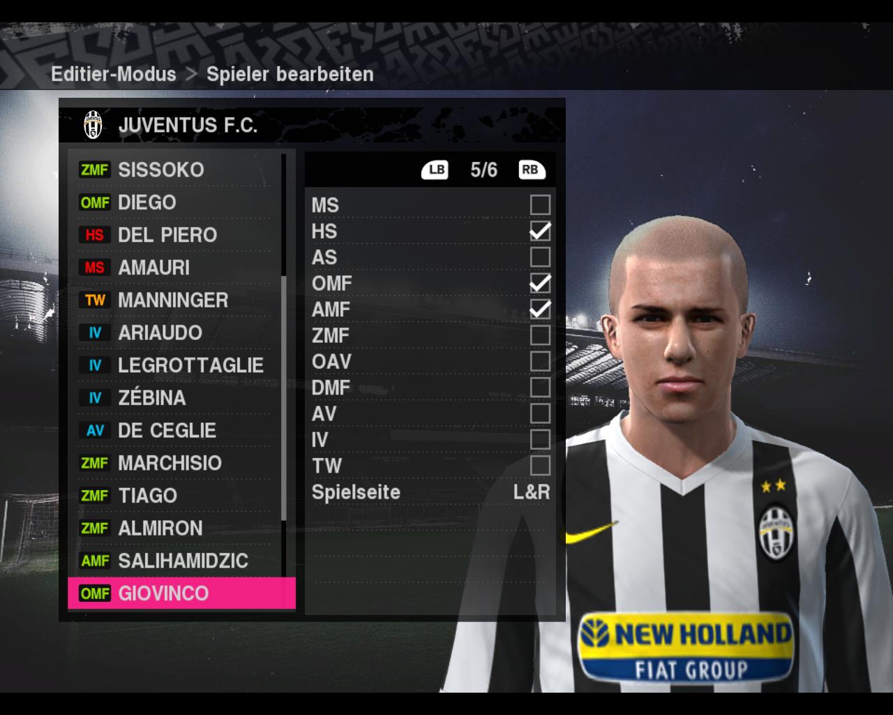 [19/10/2009] PES 2010 Juventus Turin 125