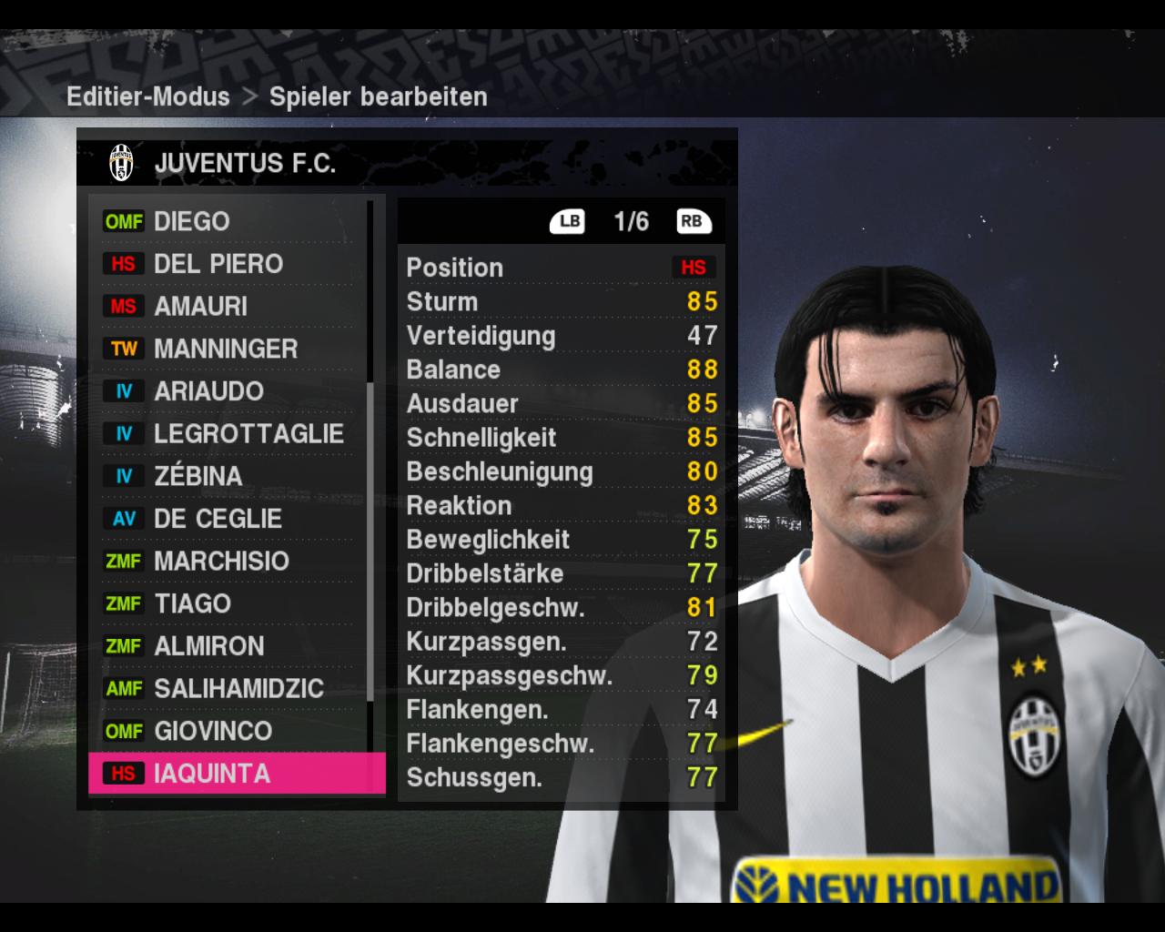 [19/10/2009] PES 2010 Juventus Turin 127