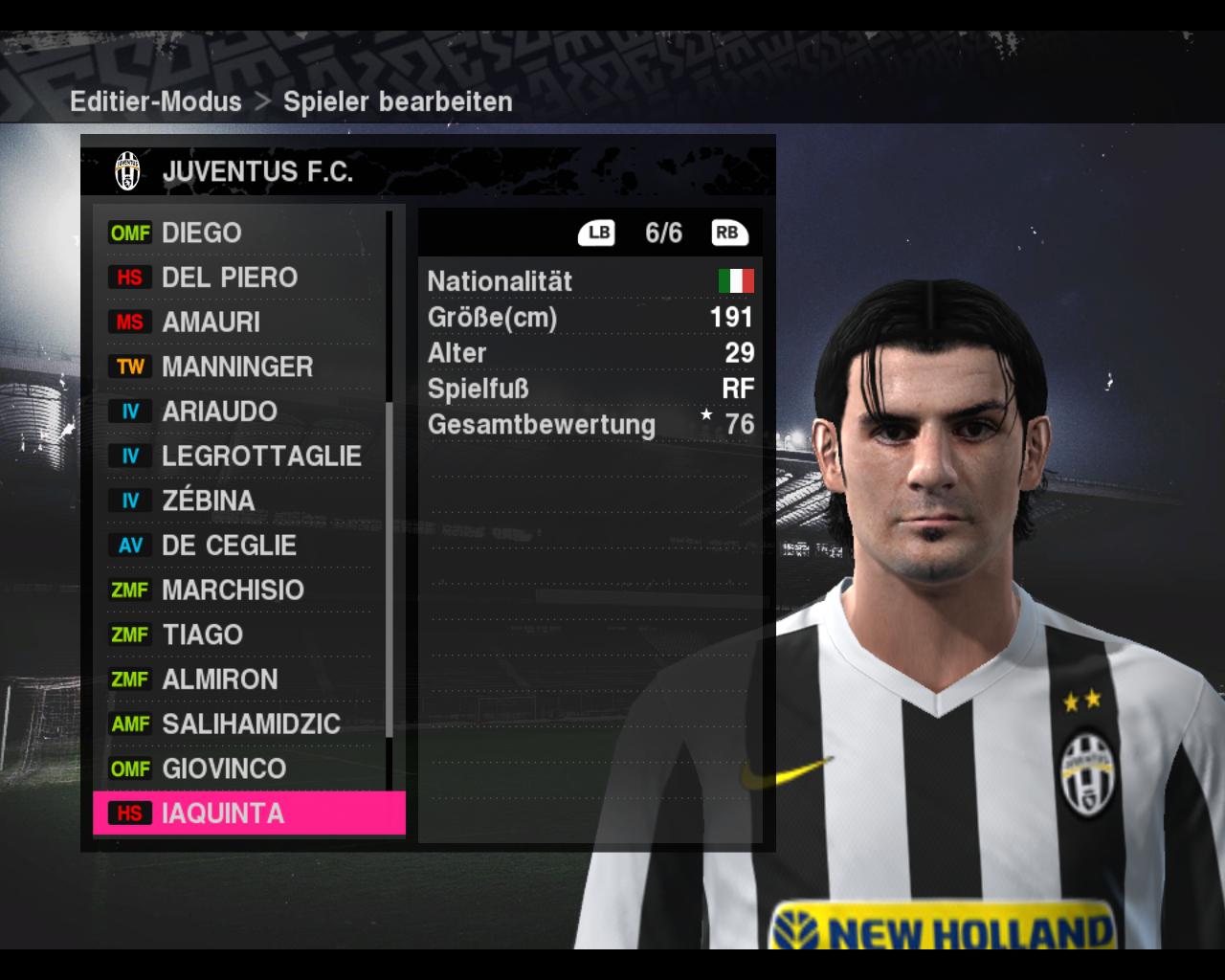 [19/10/2009] PES 2010 Juventus Turin 132