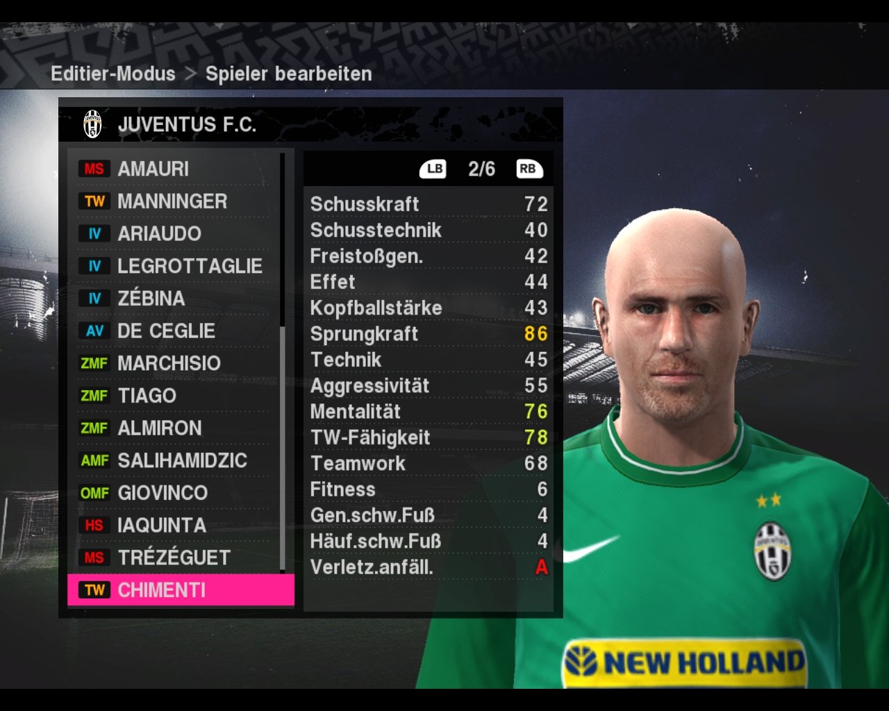 [19/10/2009] PES 2010 Juventus Turin 140