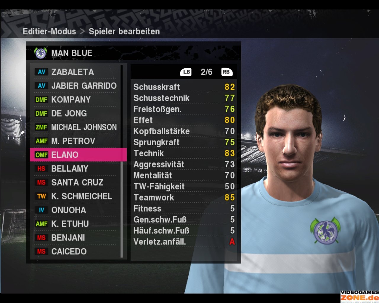 [15/10/2009] PES 2010 Manchester City 104 