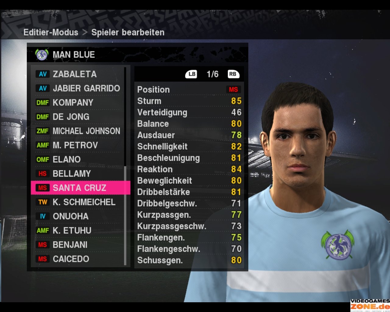 [15/10/2009] PES 2010 Manchester City 113 