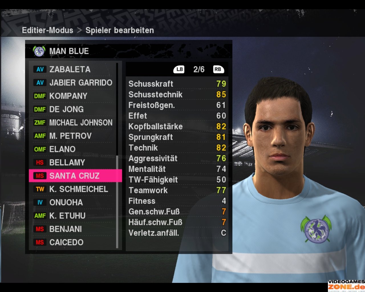 [15/10/2009] PES 2010 Manchester City 114 