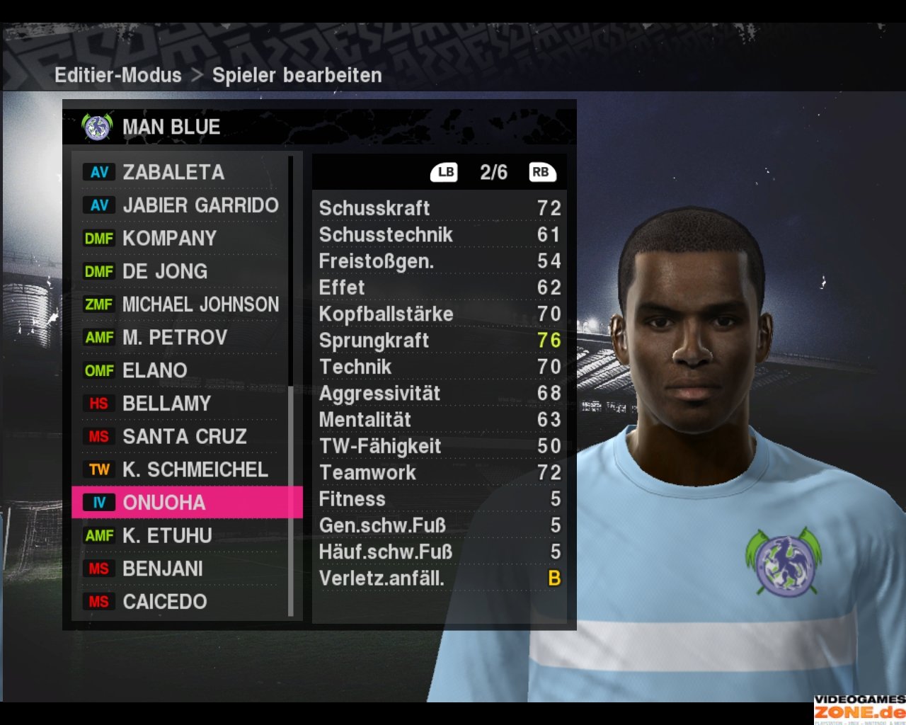 [15/10/2009] PES 2010 Manchester City 124 