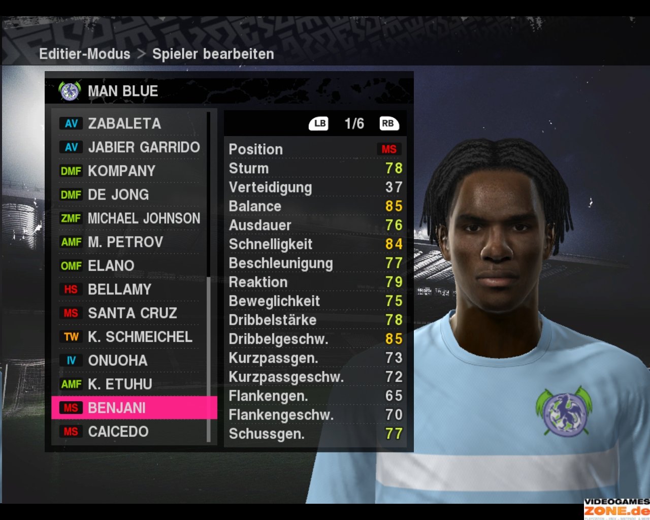 [15/10/2009] PES 2010 Manchester City 133 